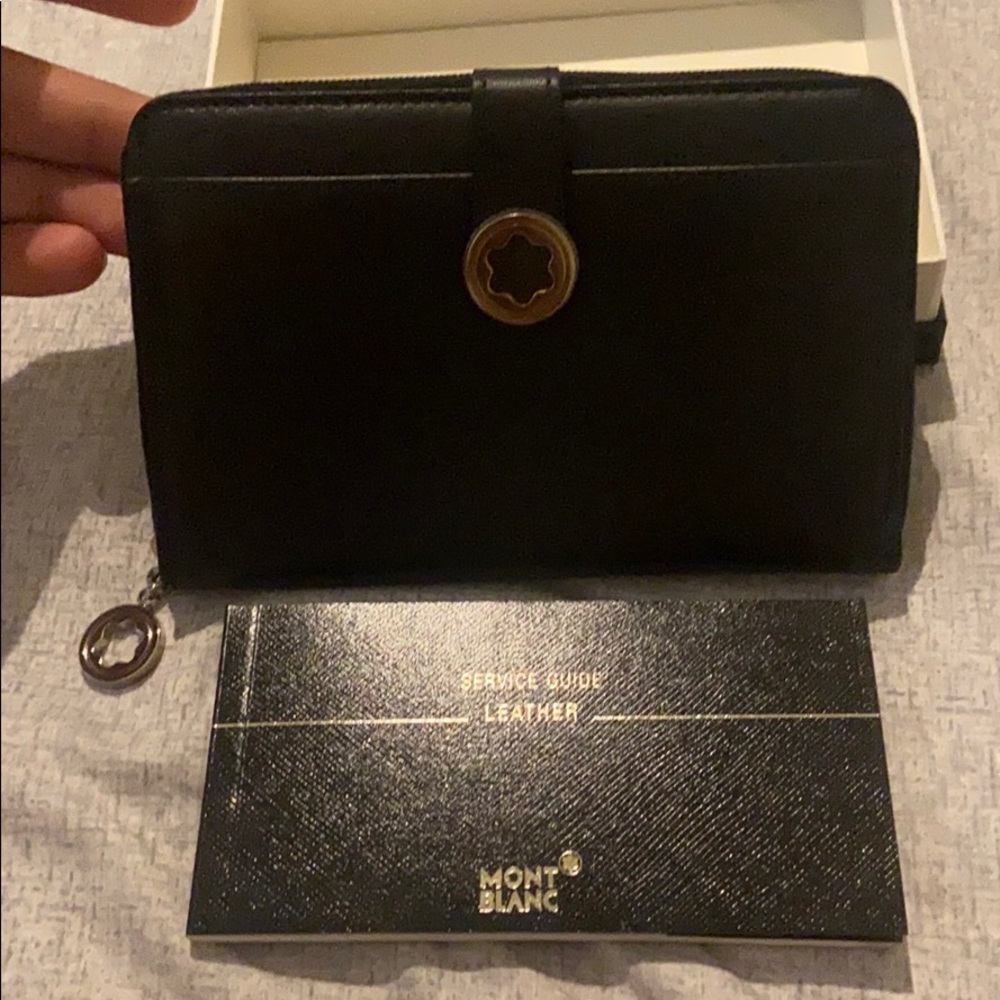Original Mont Blanc leather lady wallet